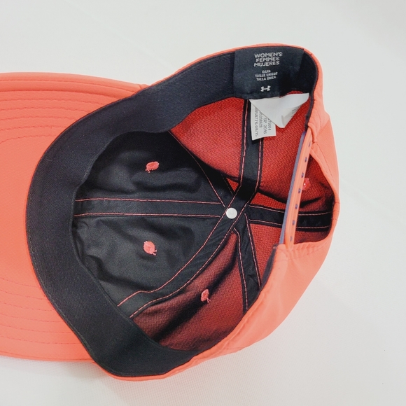 Under Armour Black Women Ladies Hat Cap Running Bike Biking Fishing Snapback - Picture 5 of 6